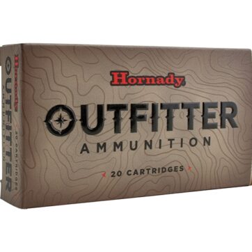 HORNADY OUTFITTER 308 WINCHESTER AMMO 165 GRAIN GMX LEAD FREE - 80986