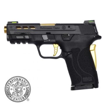 PERFORMANCE CENTER® M&P®9 SHIELD™ EZ® GOLD PORTED BARREL MANUAL THUMB SAFETY