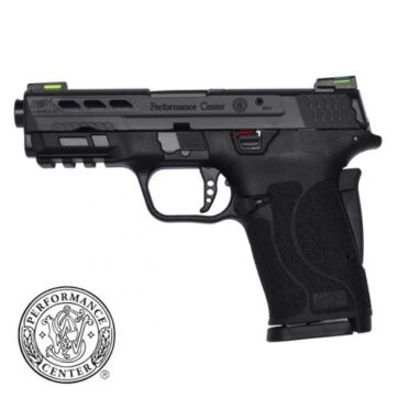 PERFORMANCE CENTER® M&P®9 SHIELD™ EZ® BLACK PORTED BARREL MANUAL THUMB SAFETY