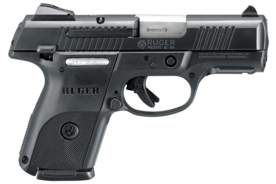 Ruger SR9c Compact 9mm 17rd 3.4'' Pistol Black Nitride 3314