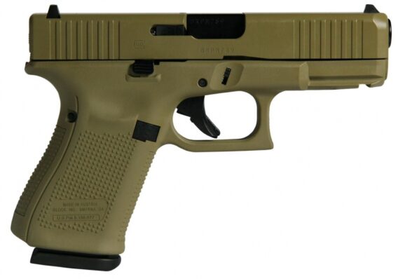 Glock 19 Gen 5 FDE 9mm Handgun 4'' 15+1 PA195S203FDE
