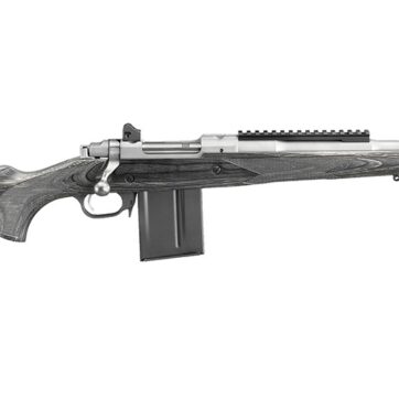 Ruger Gunsite Scout .223/5.56 Bolt Action 10rd 16.1'' Rifle Black Laminate