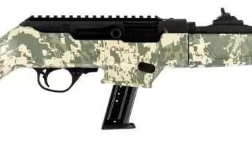 Ruger PC Carbine 9mm Semi-Auto 17rd 16.12'' Rifle, Digital Camo 19107