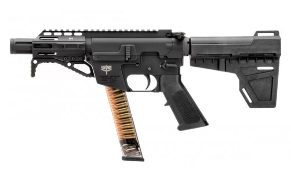 Freedom Ordnance FX-9 9mm AR Pistol FX9P4 w/ Brace 31rd 4''