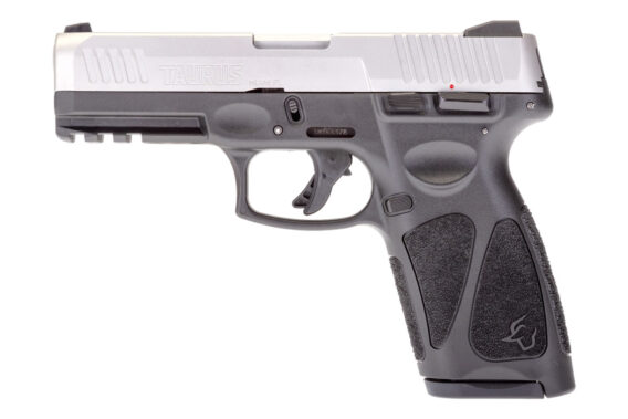 Taurus G3 9mm Striker-Fired Pistol with Gray Frame and Matte Stainless Slide