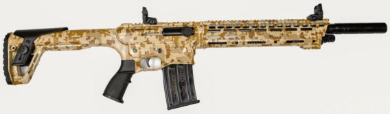 Panzer Arms AR-12 Shotgun AR Twelve 12ga Desert Camo